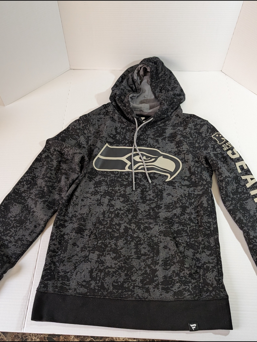 Fanatics Men’s Black/Camo Seattle Seahawks Pullover Hoodie